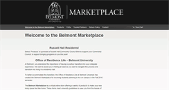 Desktop Screenshot of belmontmarketplace.com